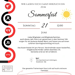 Sommerfest 2026